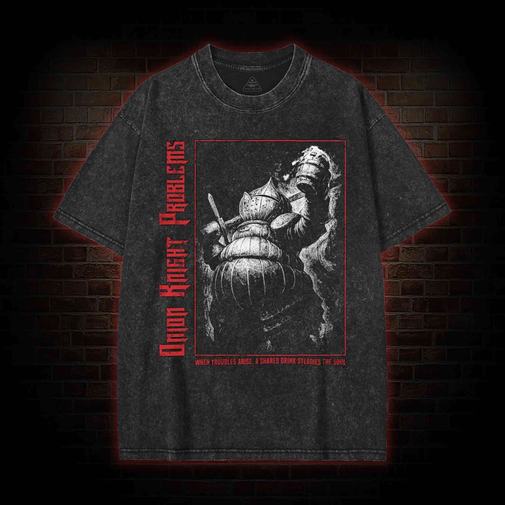 Onion Knight Washed T-shirt