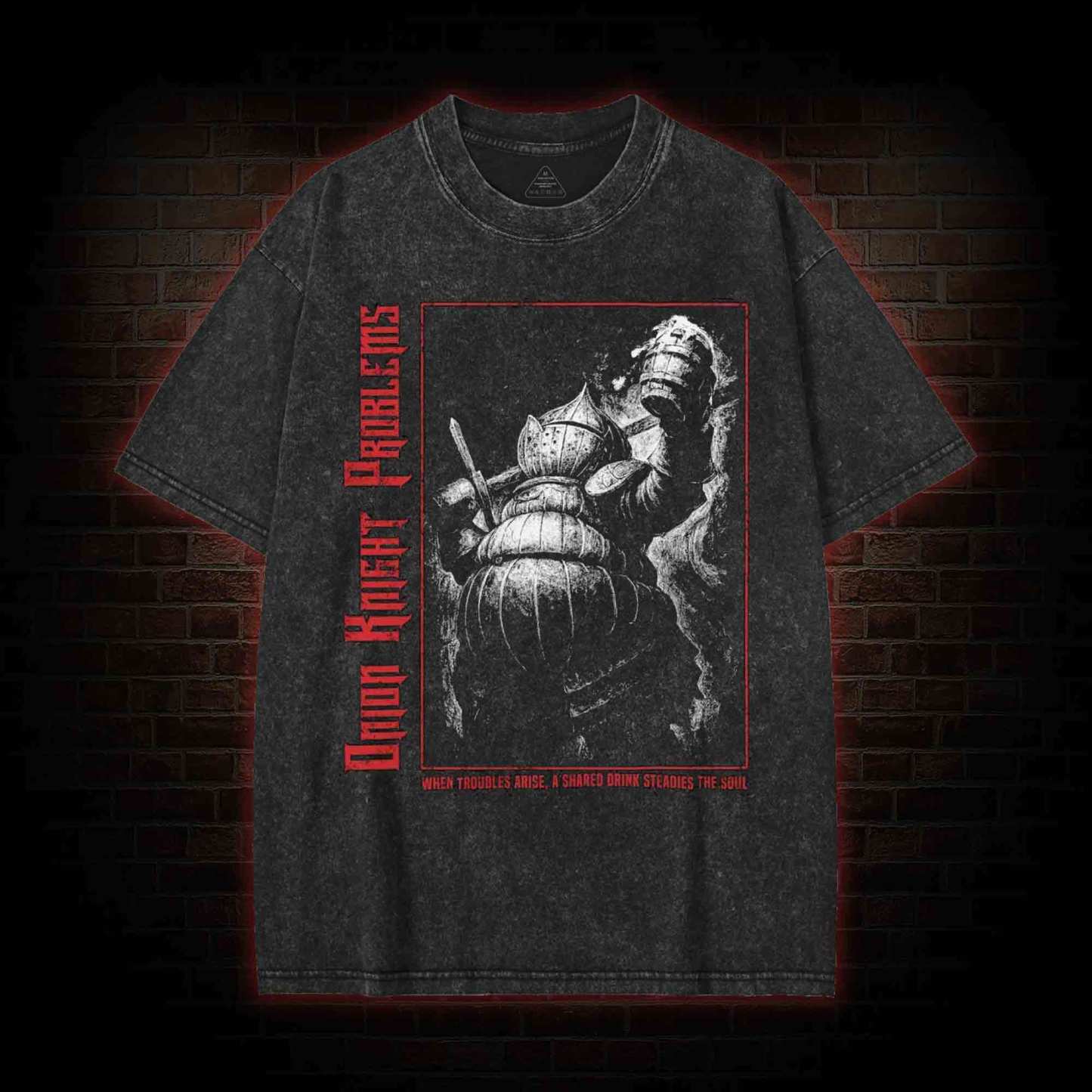 Onion Knight Washed T-shirt