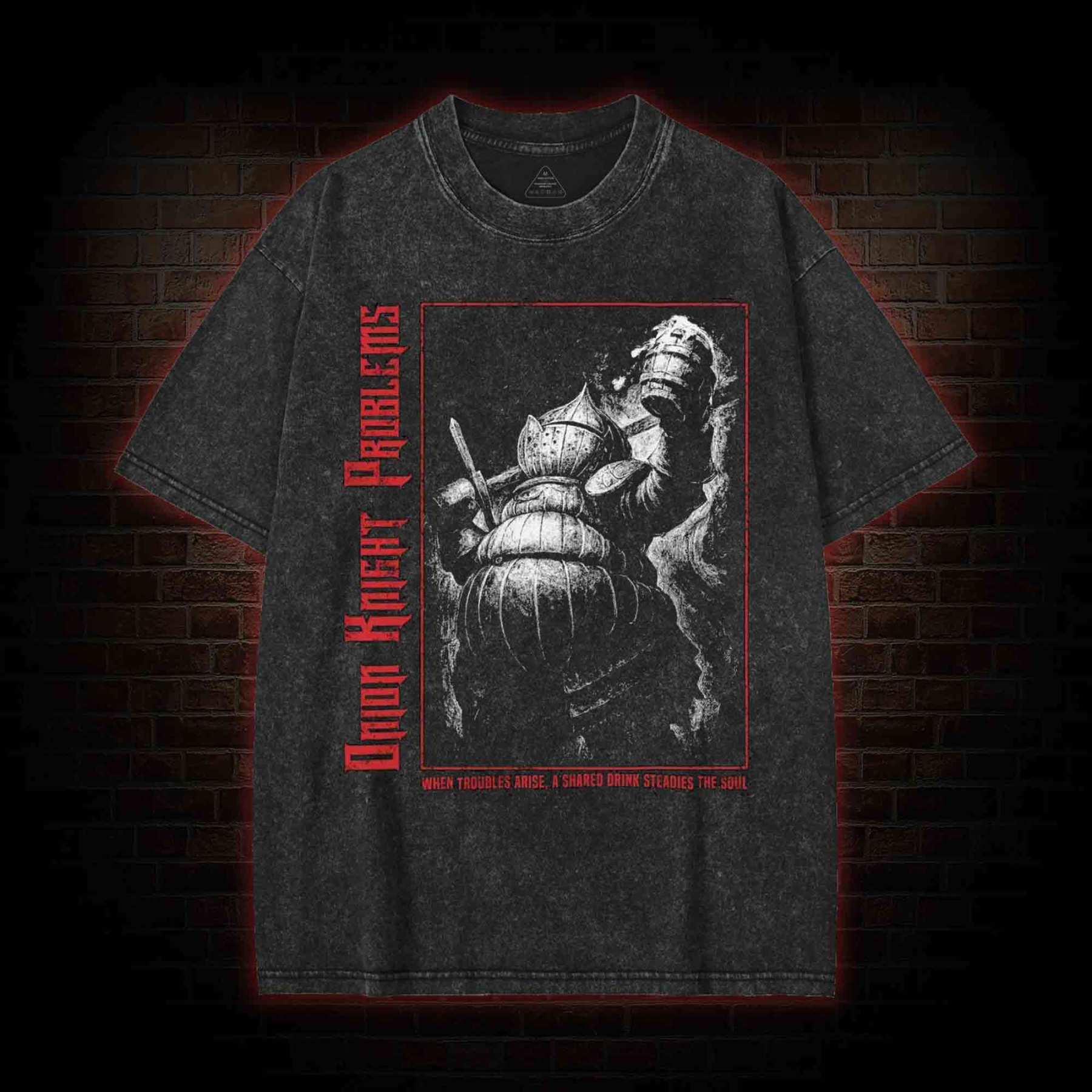 Onion Knight Washed T-shirt