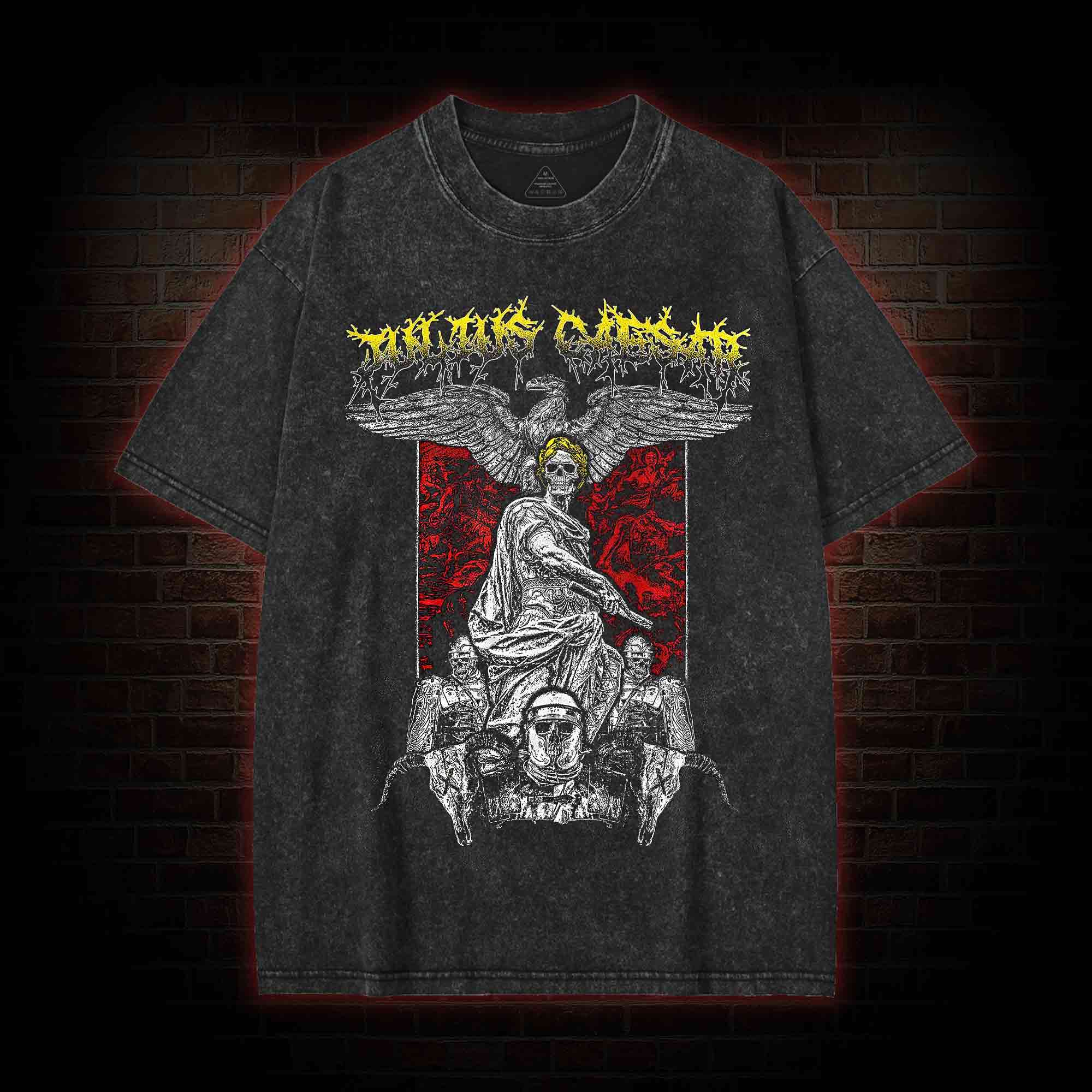 Caesar Roman Empire Washed T-shirt