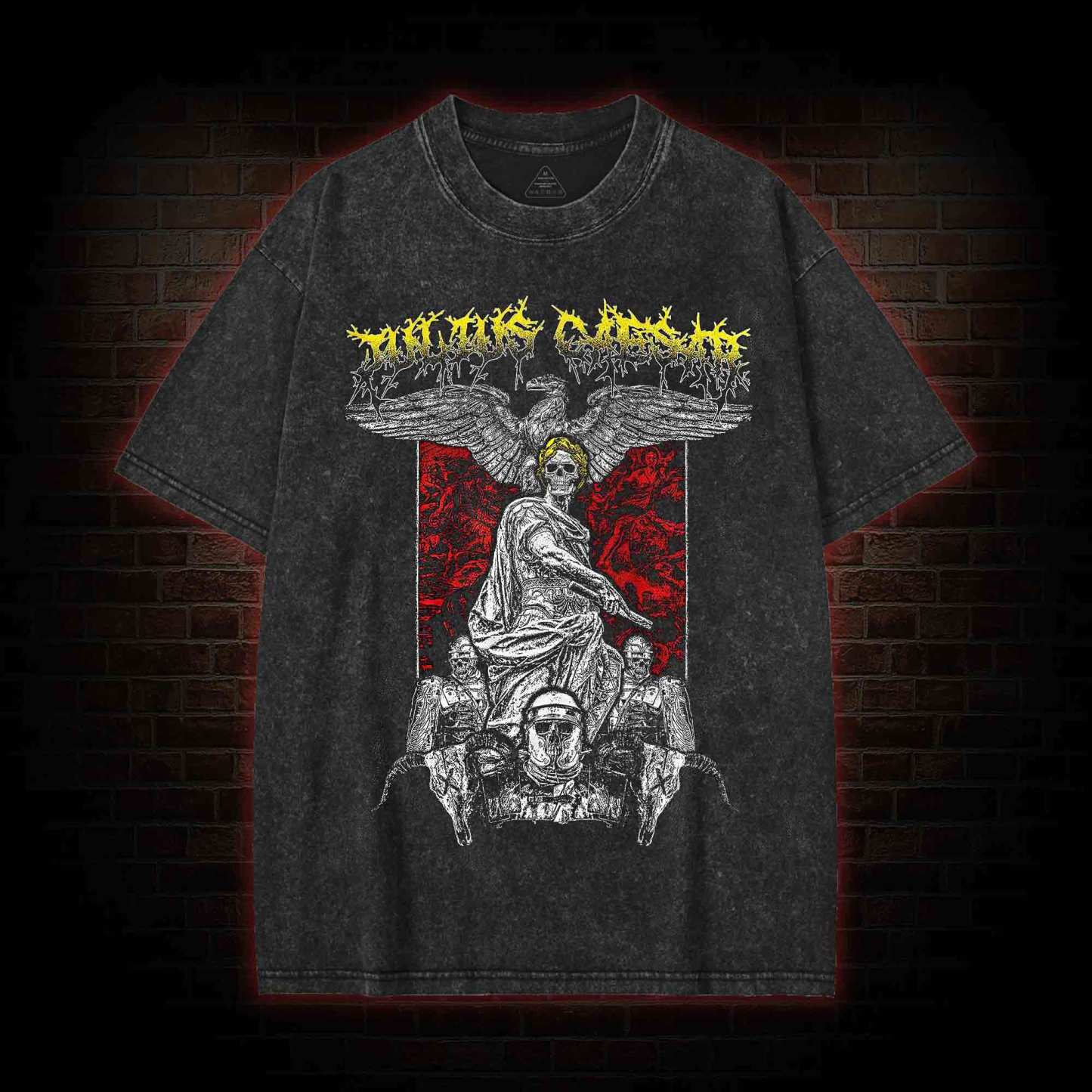 Caesar Roman Empire Washed T-shirt