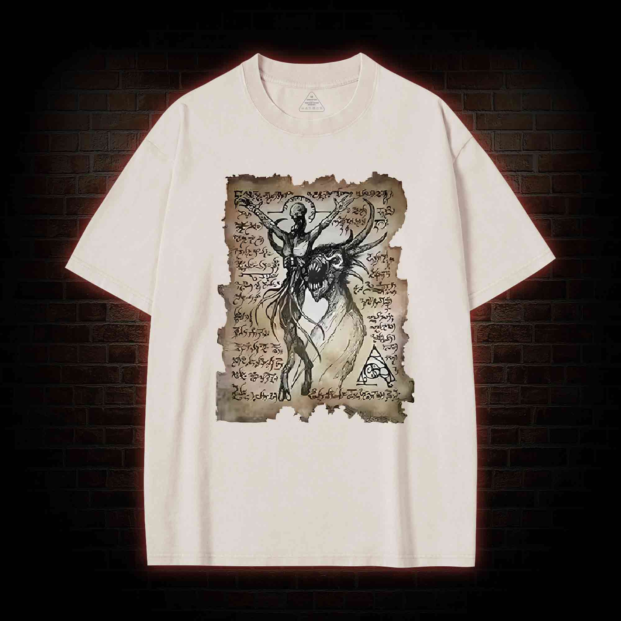 Cthulhu Occult Washed T-shirt