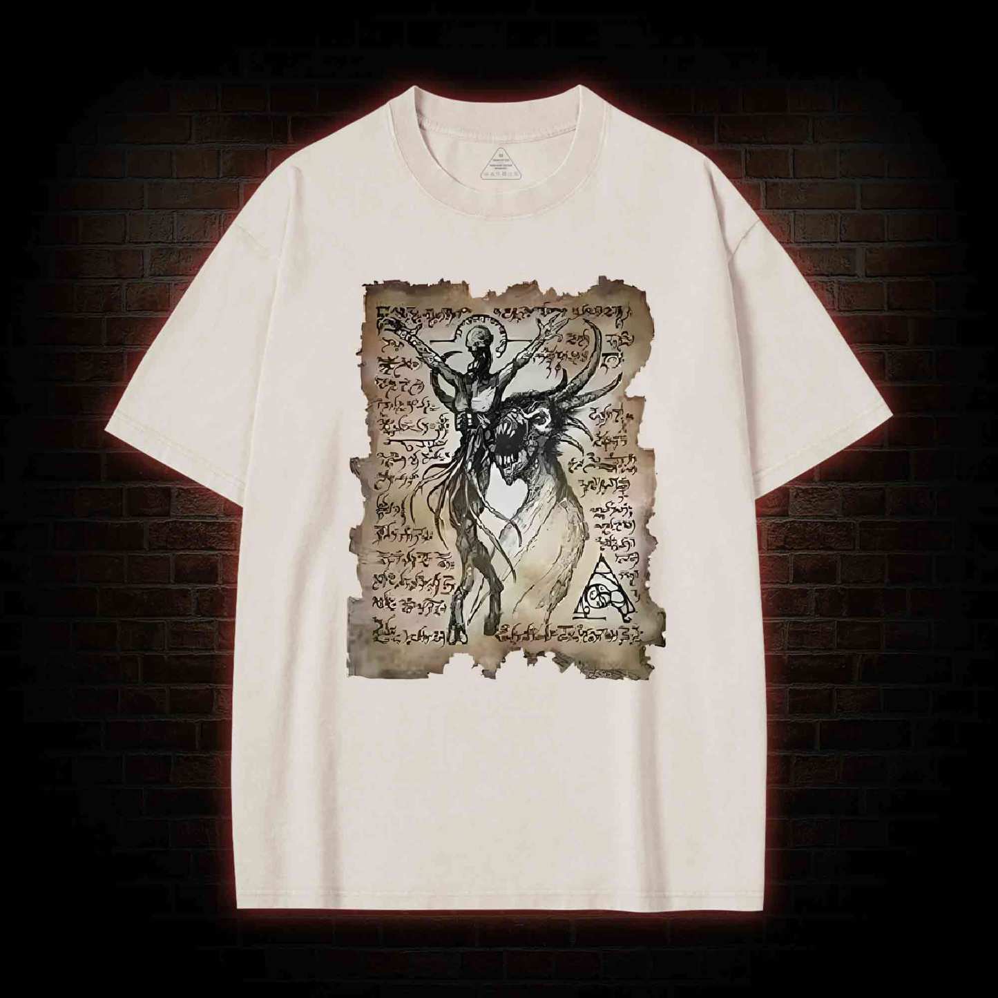 Cthulhu Occult Washed T-shirt