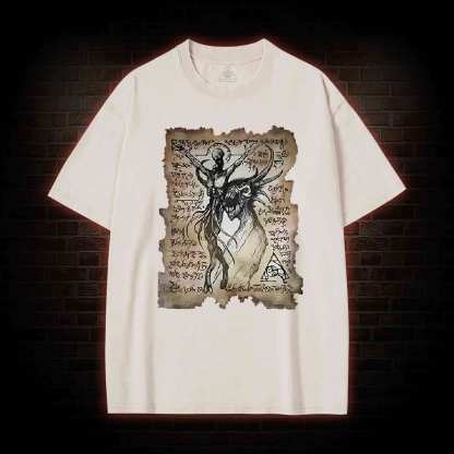 Cthulhu Occult Washed T-shirt
