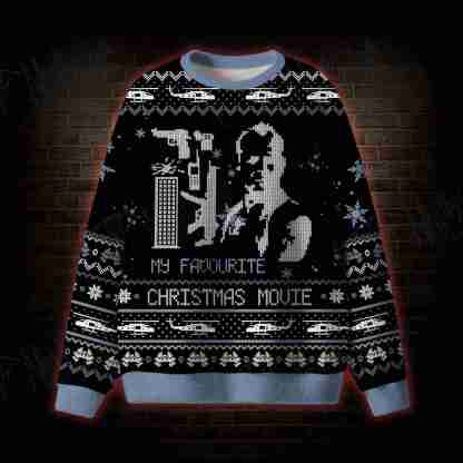 Silent Night Slasher Ugly Sweatshirts
