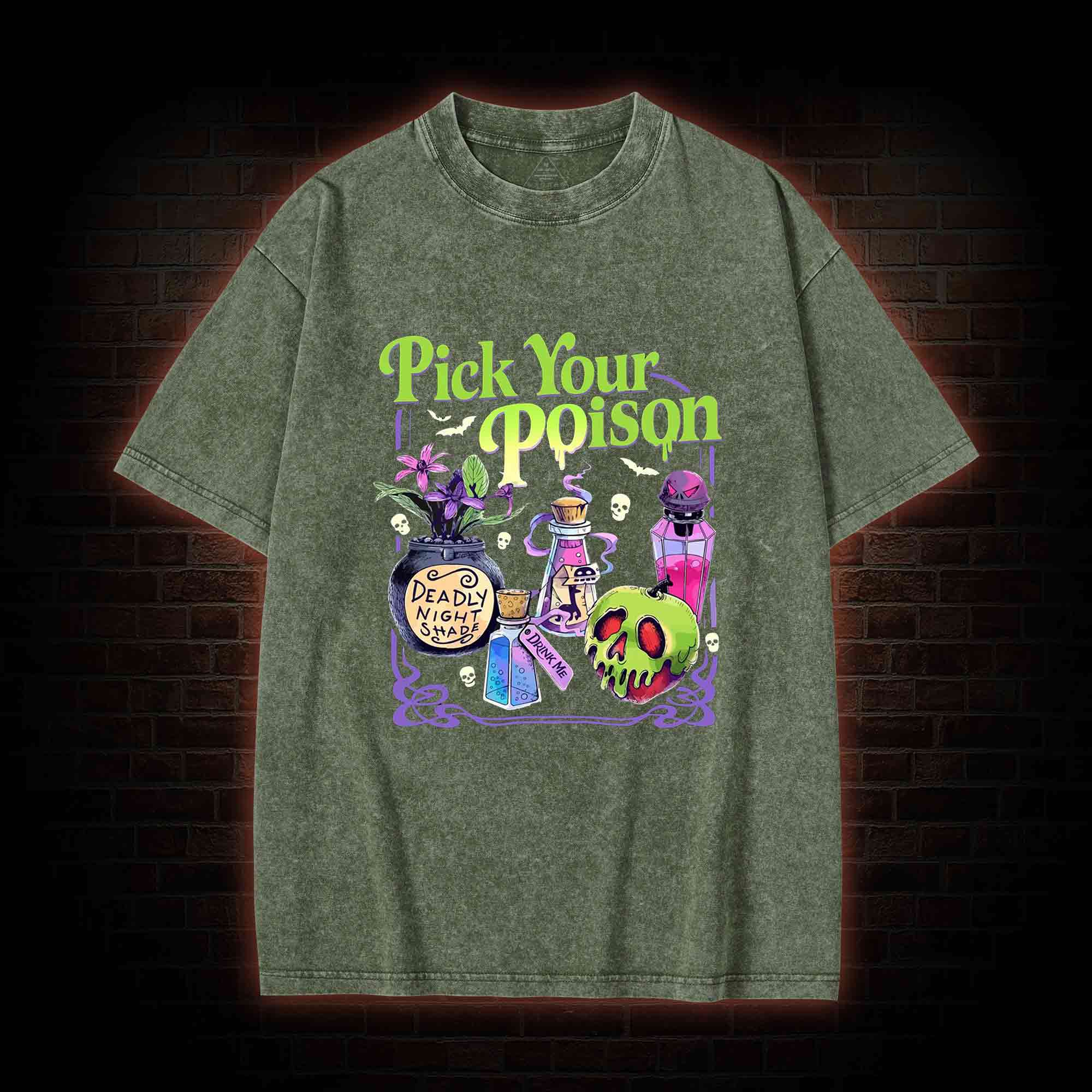 Pick Your Poison Washed T-shirt