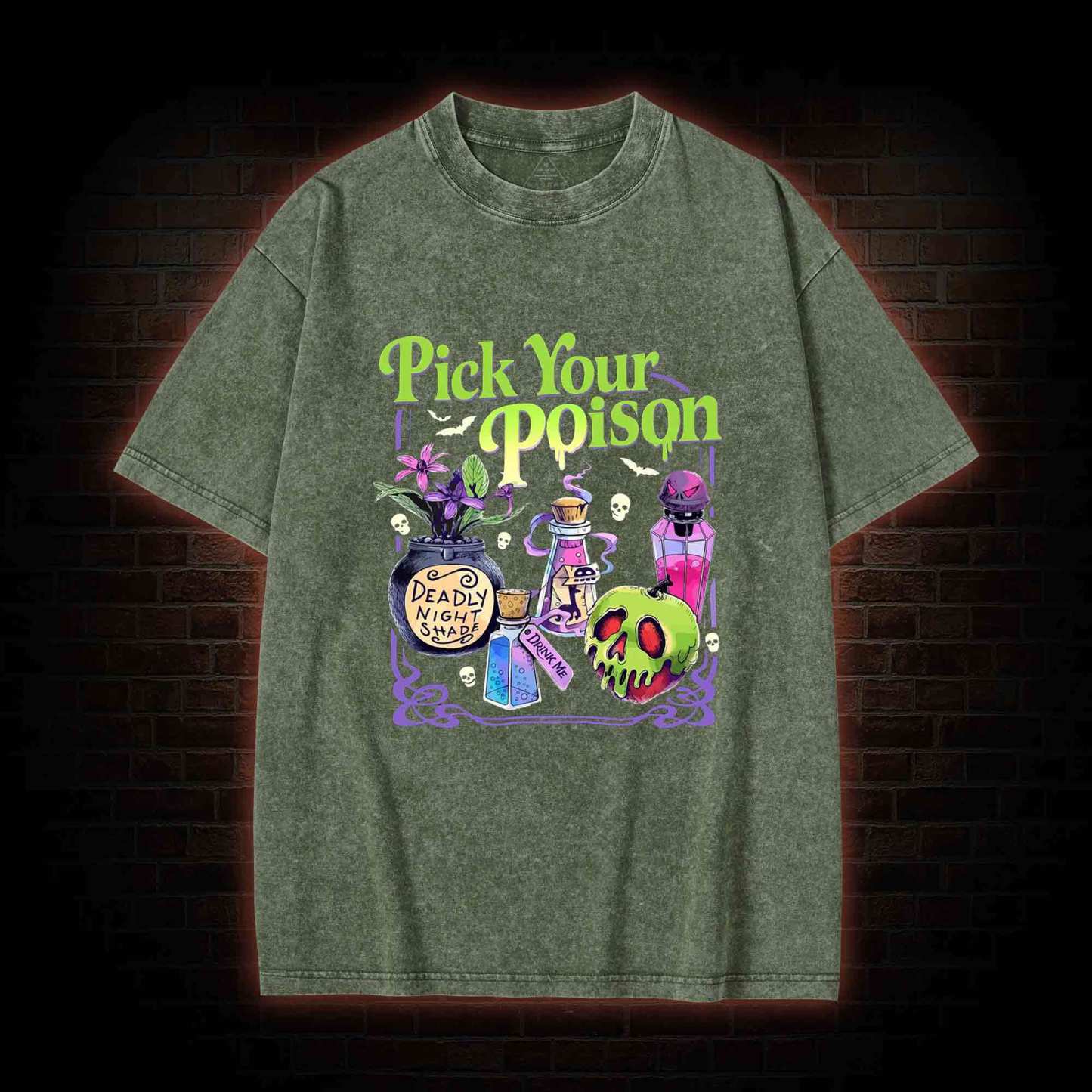 Pick Your Poison Washed T-shirt