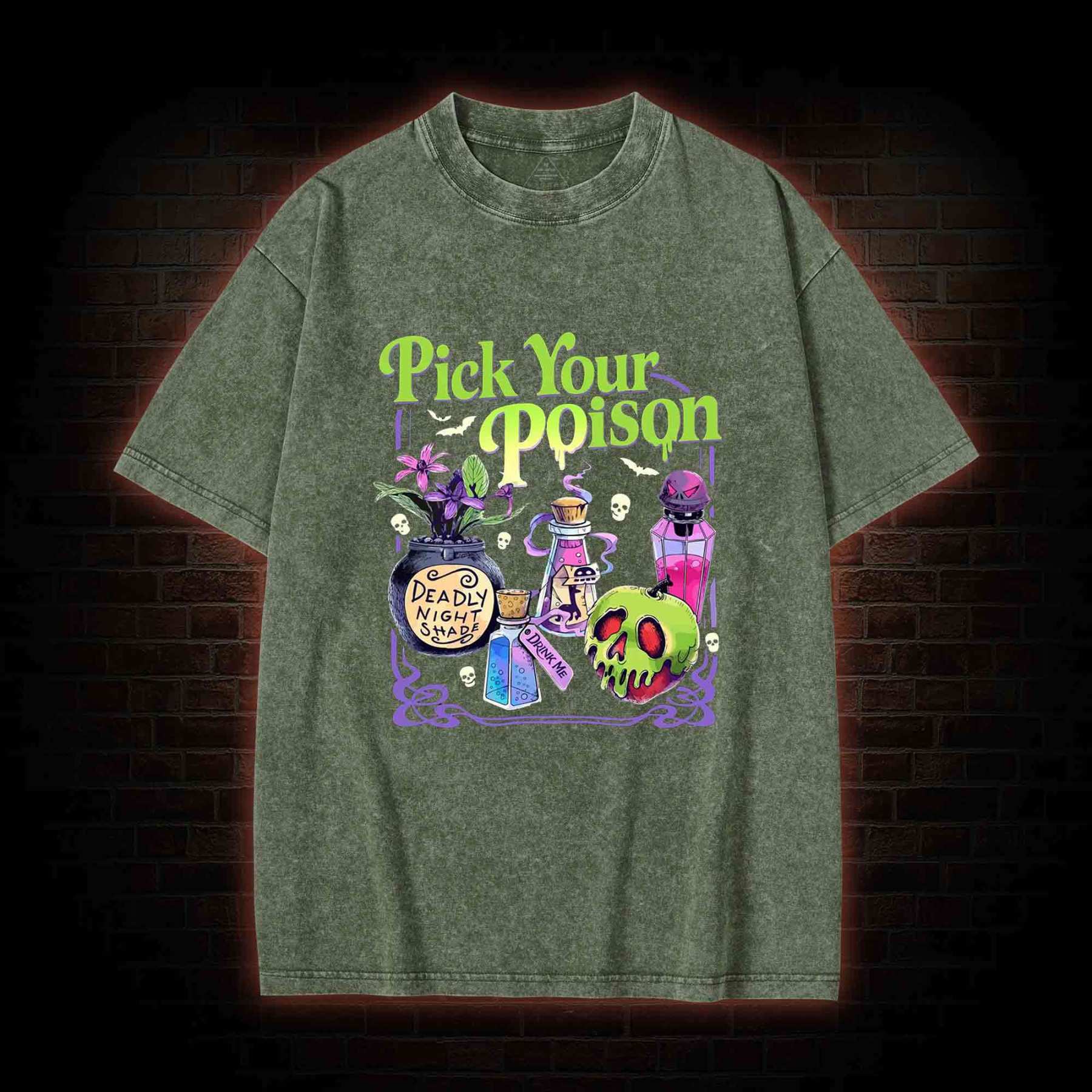 Pick Your Poison Washed T-shirt
