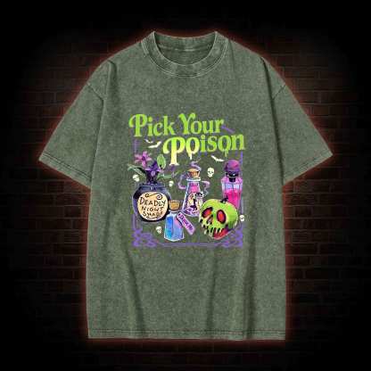 Pick Your Poison Washed T-shirt