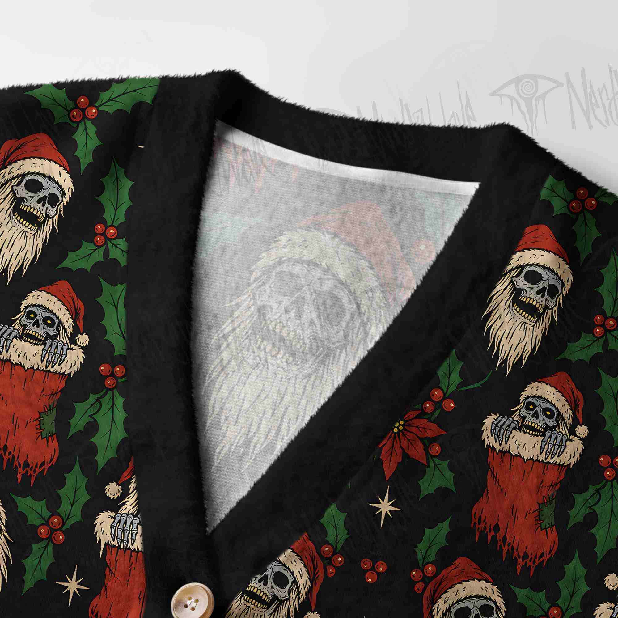 Deadly Christmas Women's Cardigan Sweater