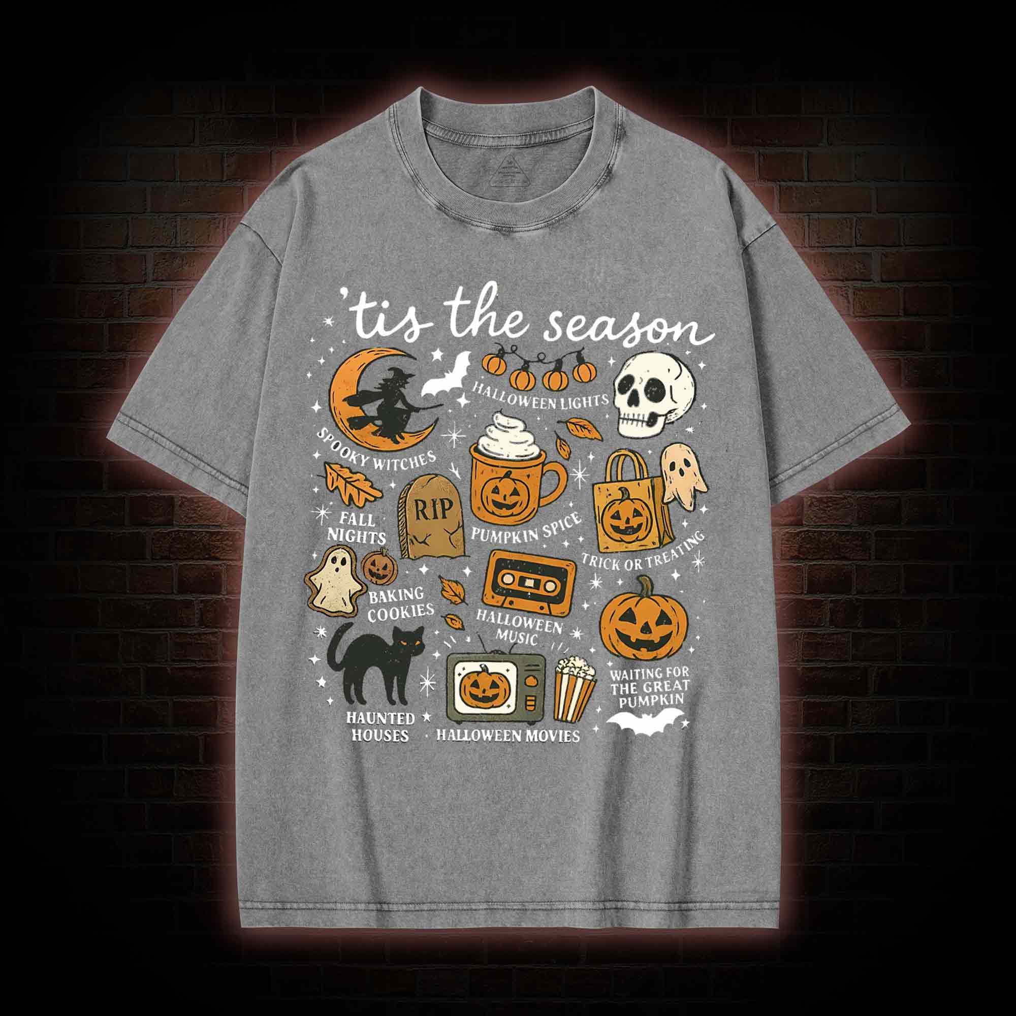 Vintage Halloween Washed T-shirt