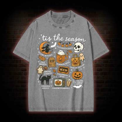 Vintage Halloween Washed T-shirt