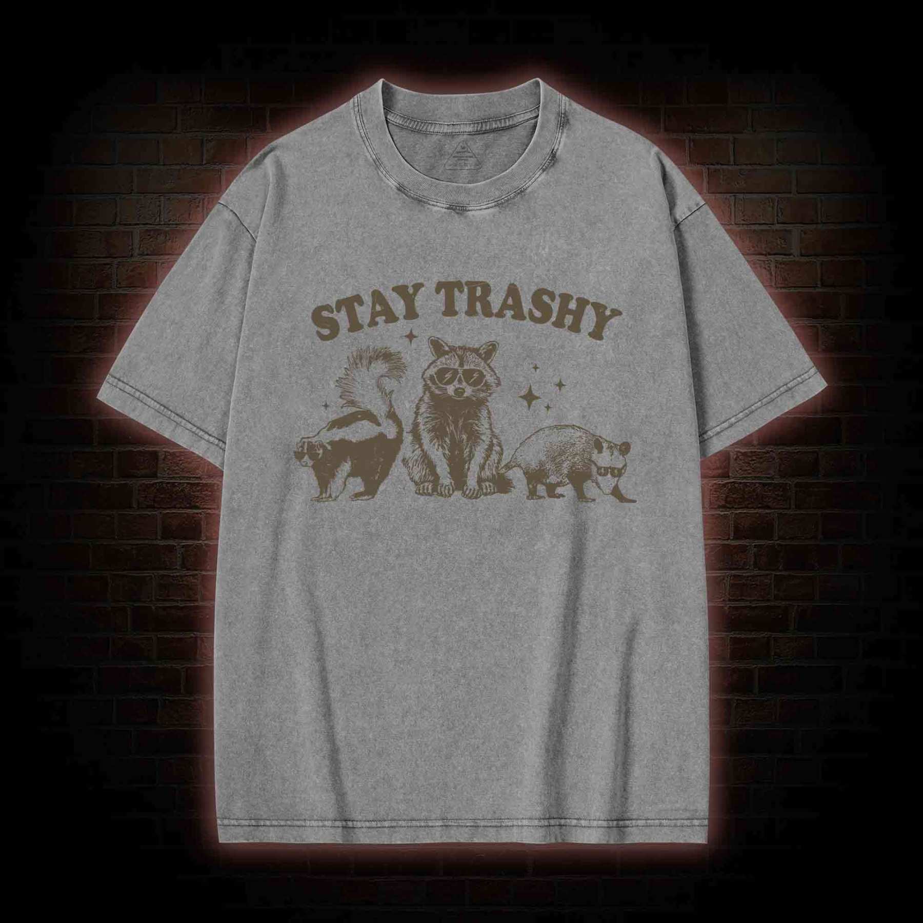 Stay Trashy Washed T-shirt