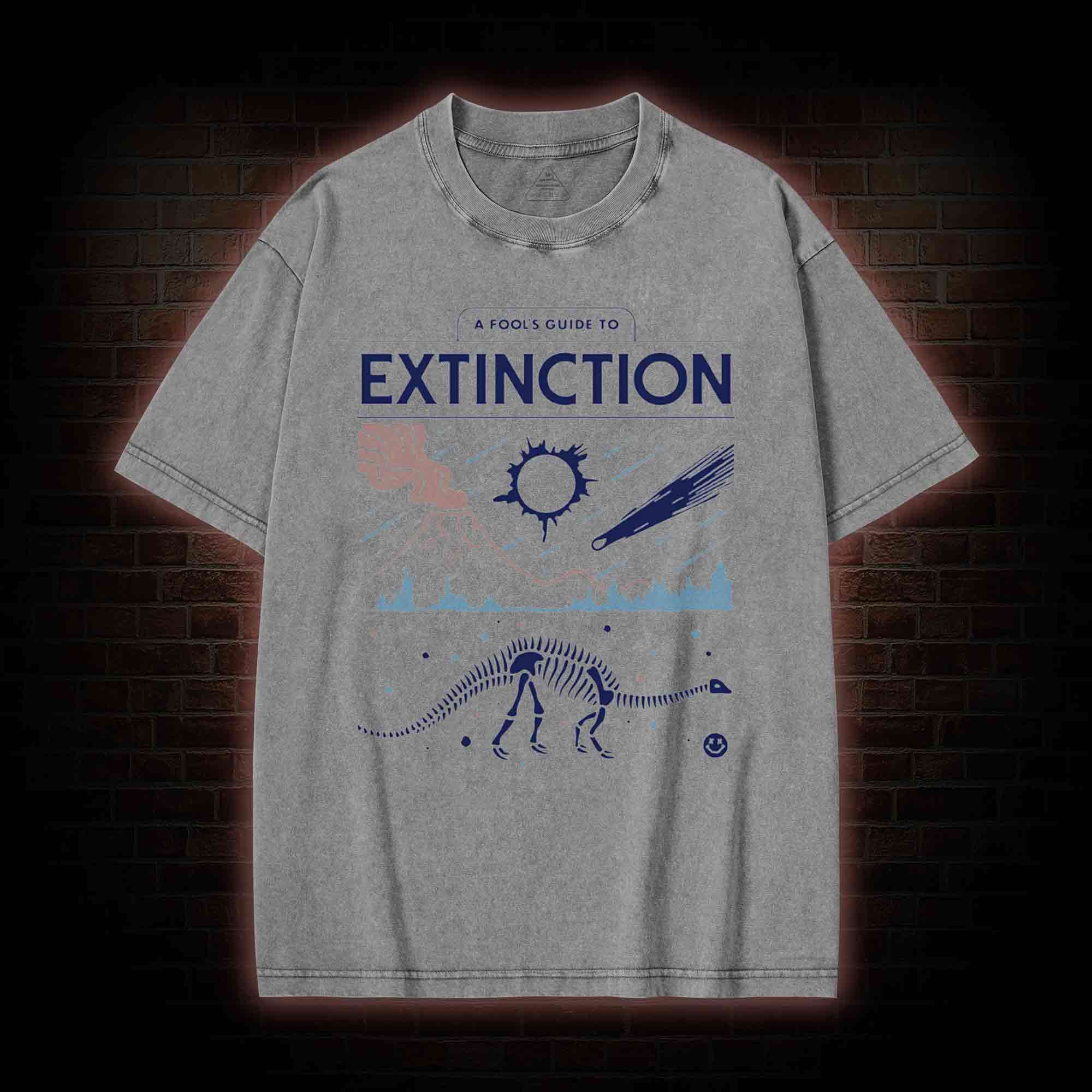 A Fool's Guide To Extinction Washed T-shirt