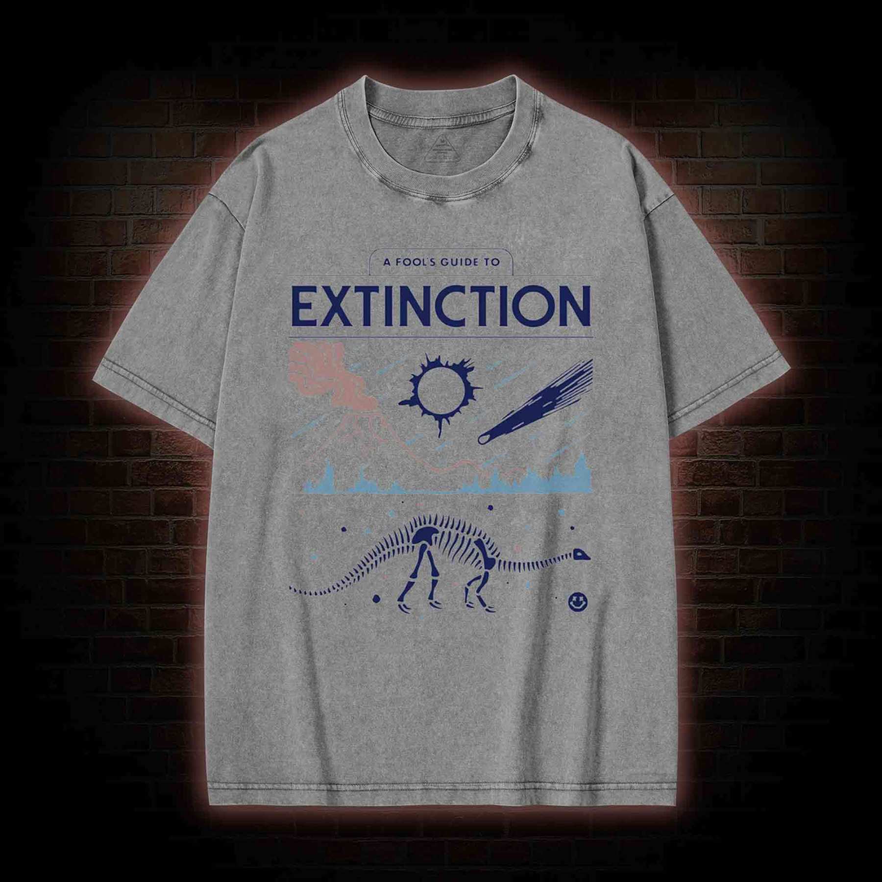 A Fool's Guide To Extinction Washed T-shirt
