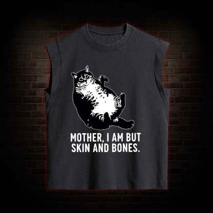 Mother I Am but Skin and Bones Women's Washed Tank Top