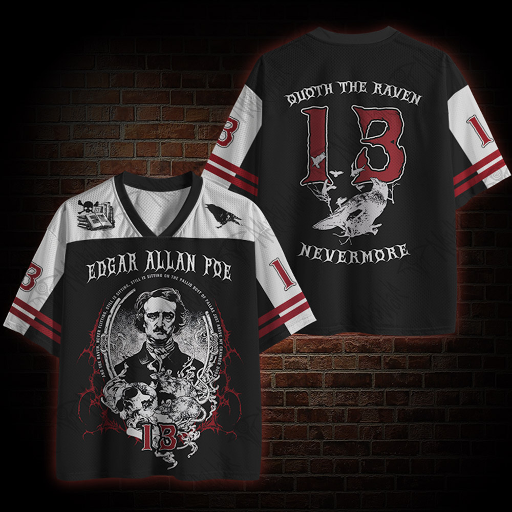Quoth the Raven Nevermore Mesh Jersey