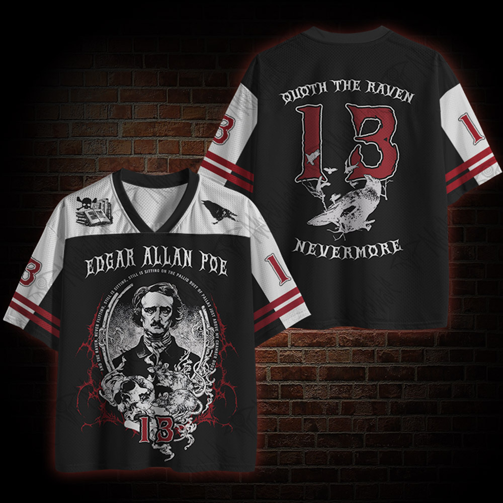 Quoth the Raven Nevermore Mesh Jersey