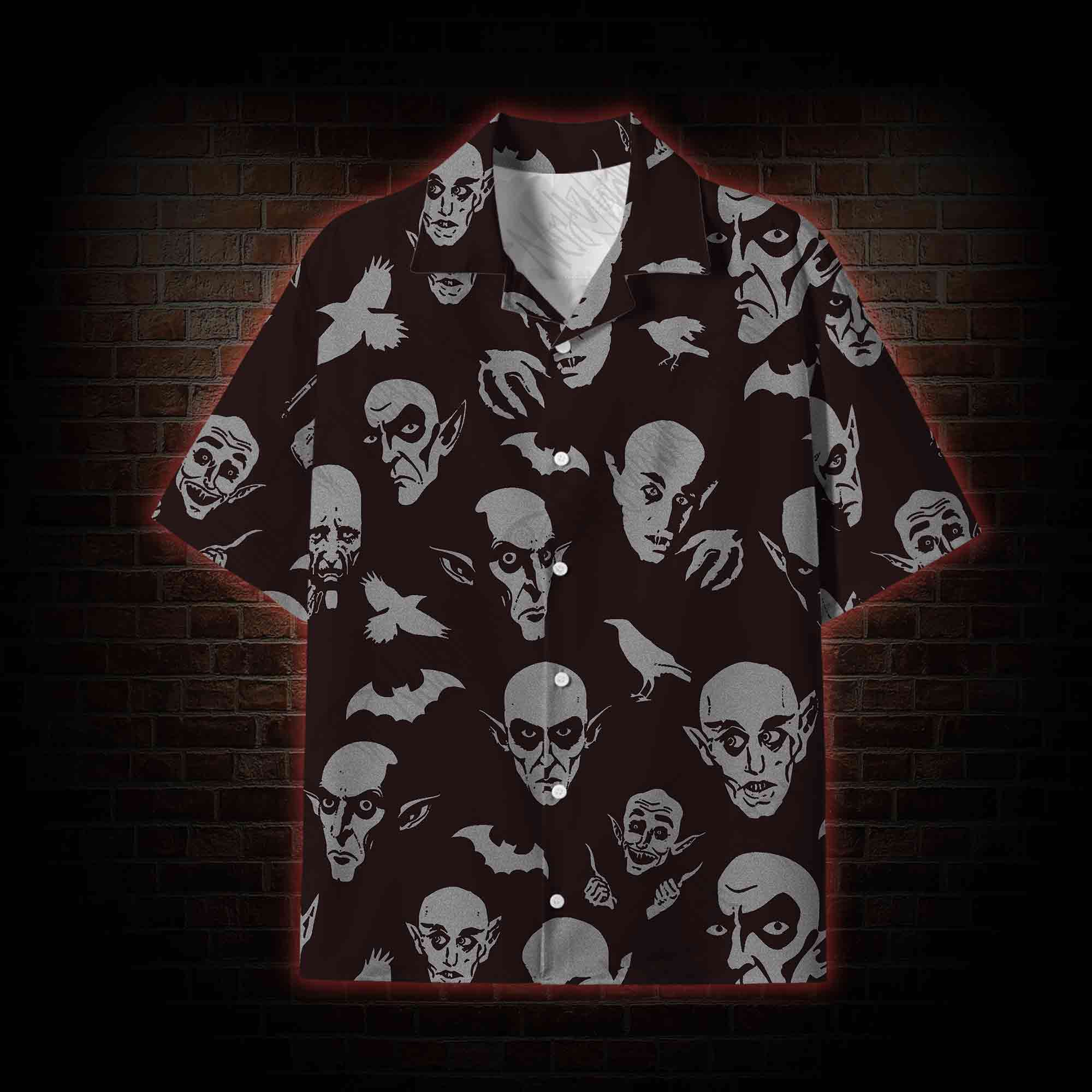 Nosferatu Lightweight Hawaiian Shirt