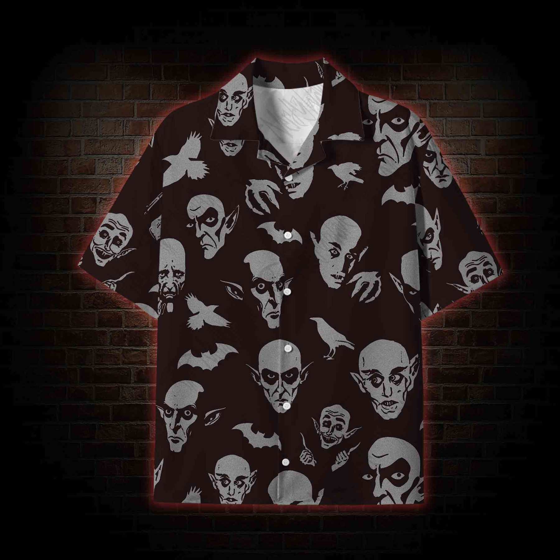 Nosferatu Lightweight Hawaiian Shirt