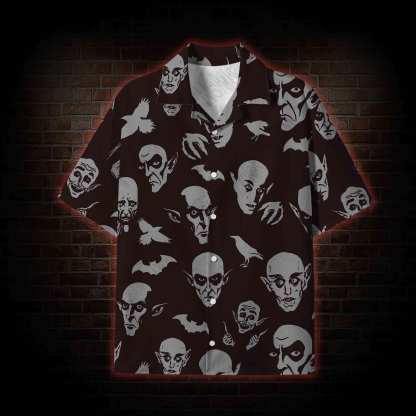 Nosferatu Lightweight Hawaiian Shirt