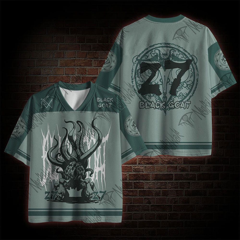 Black Goat Mesh Jersey