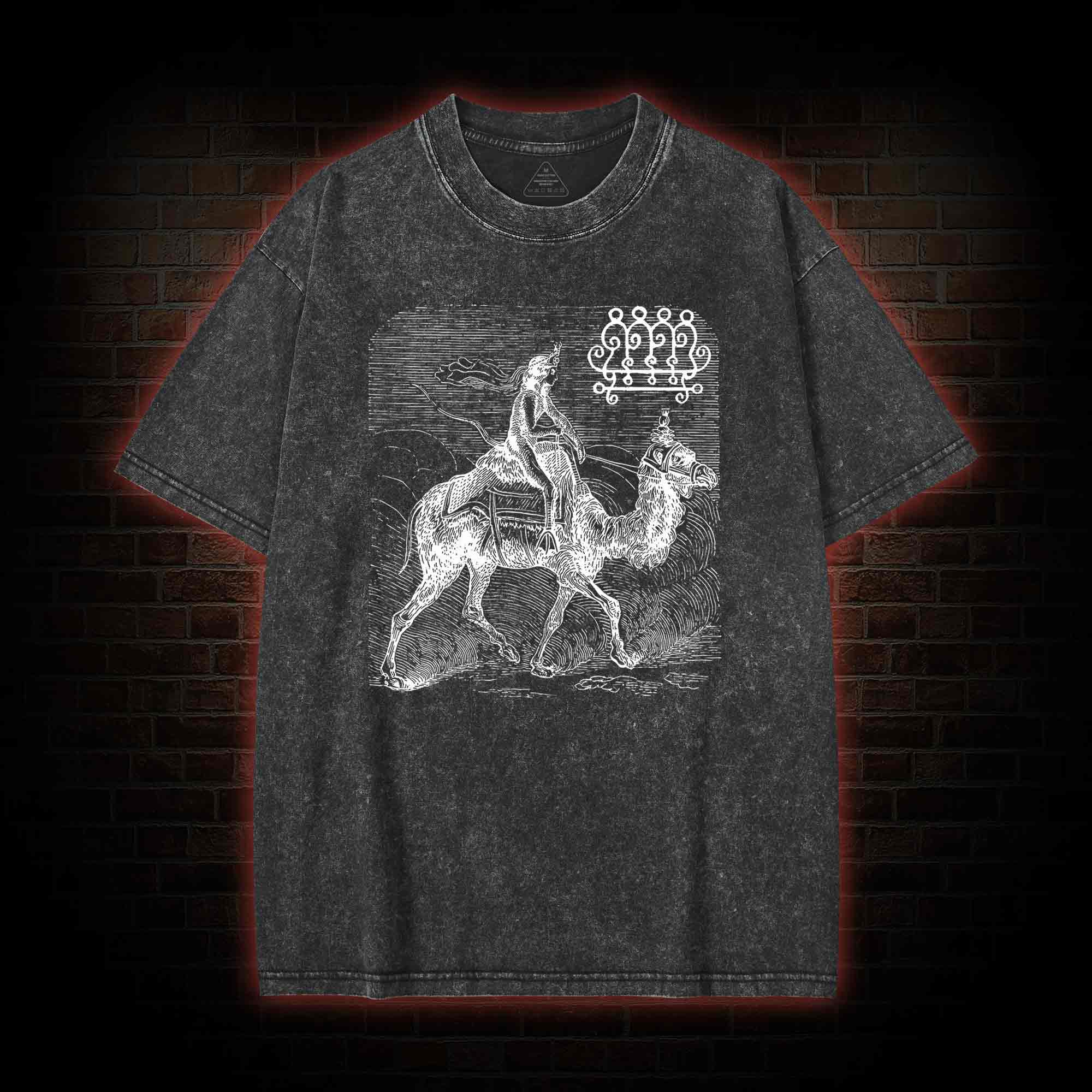 Demonology Washed T-shirt
