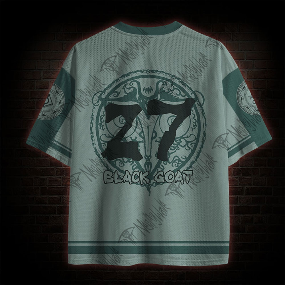 Black Goat Mesh Jersey