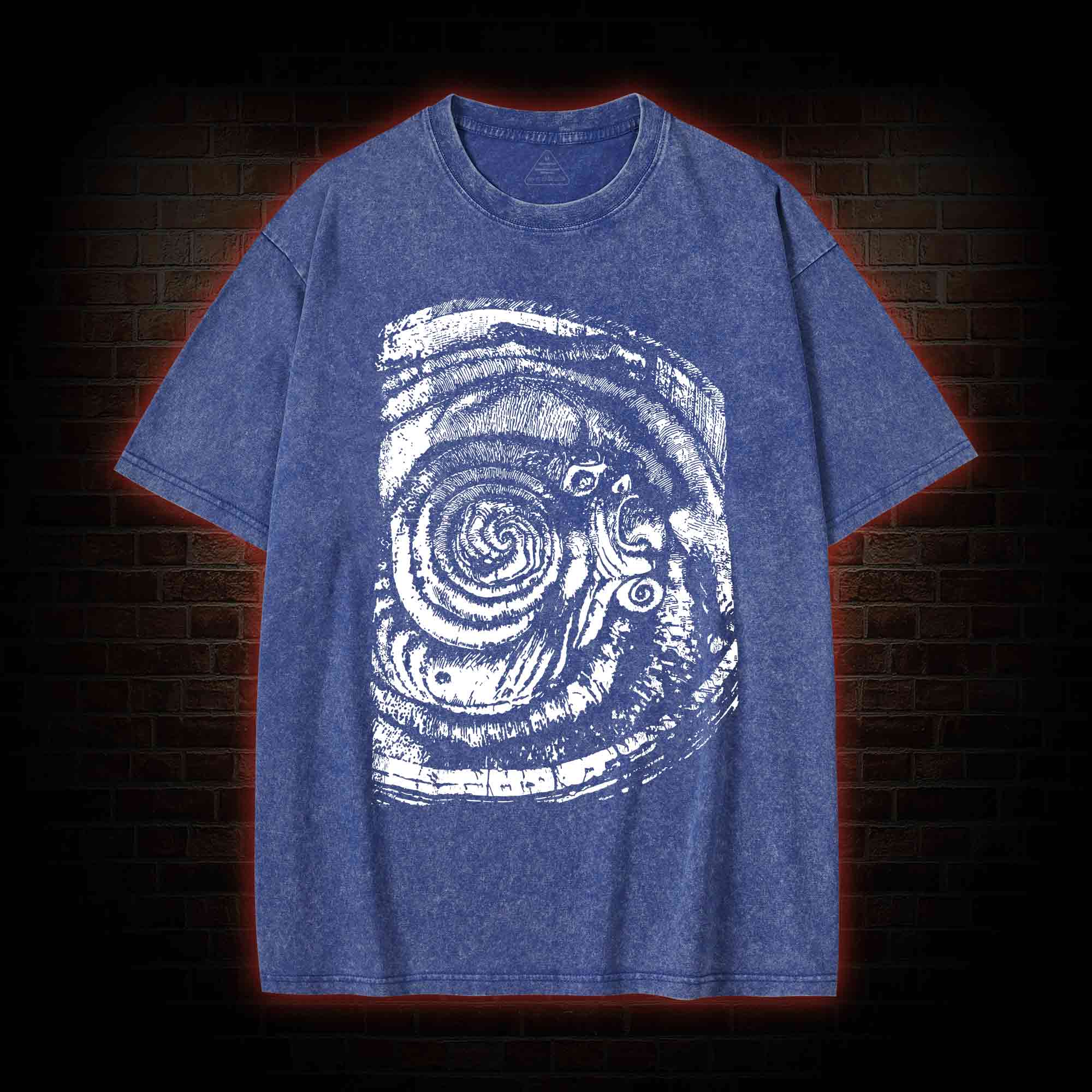 Sprial Washed T-shirt