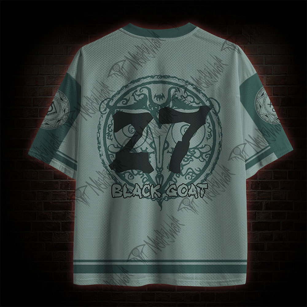 Black Goat Mesh Jersey