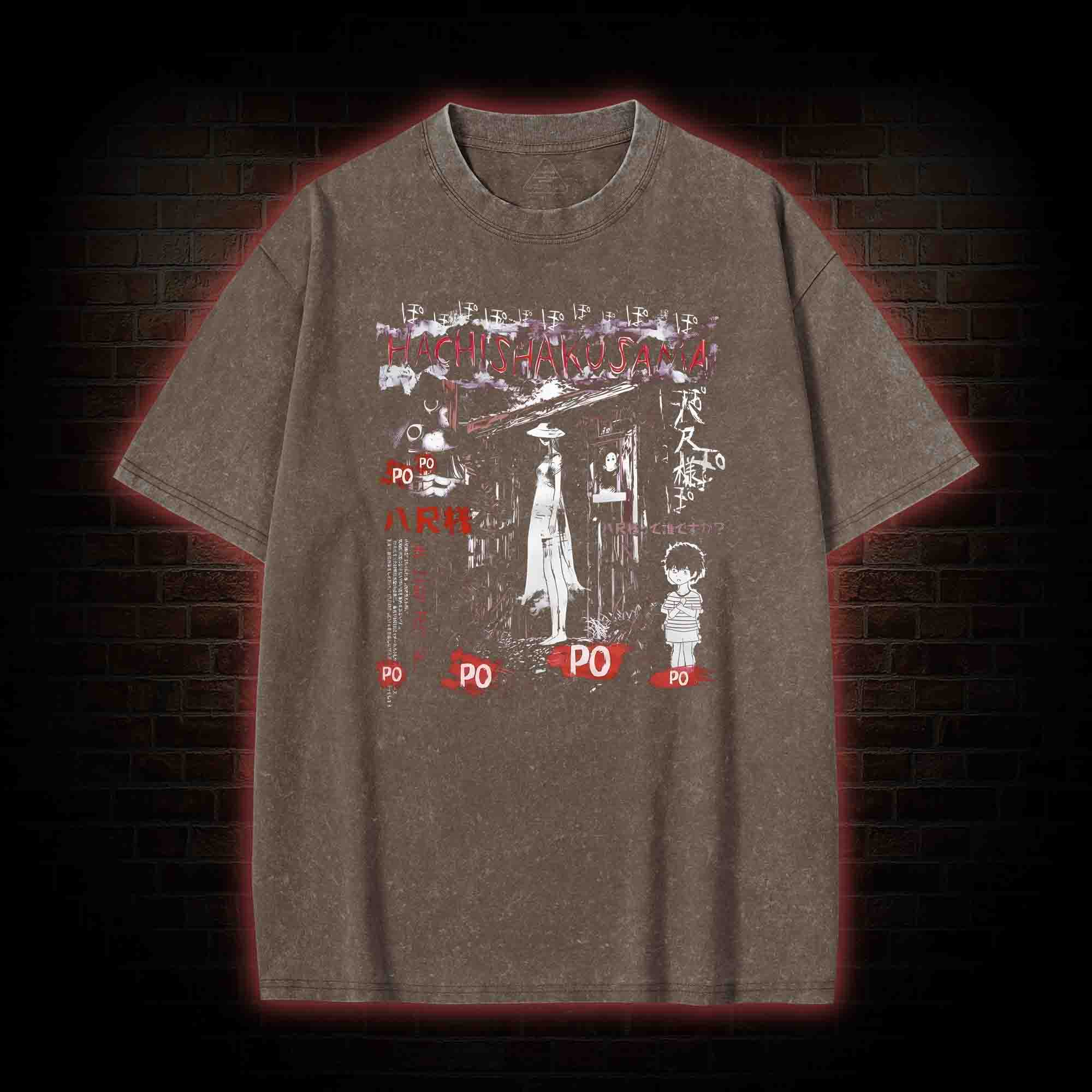 Hachishakusama Washed T-shirt