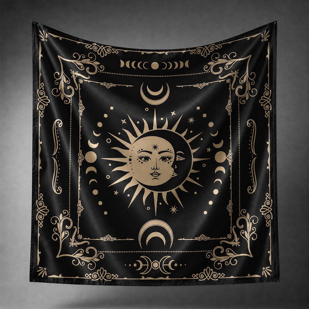 Mystic Eclipse Square Scarf