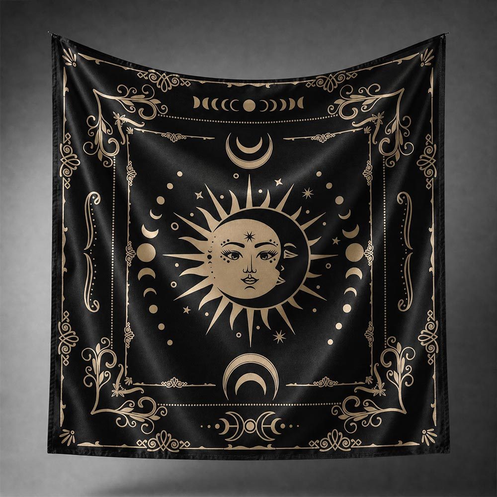Mystic Eclipse Square Scarf