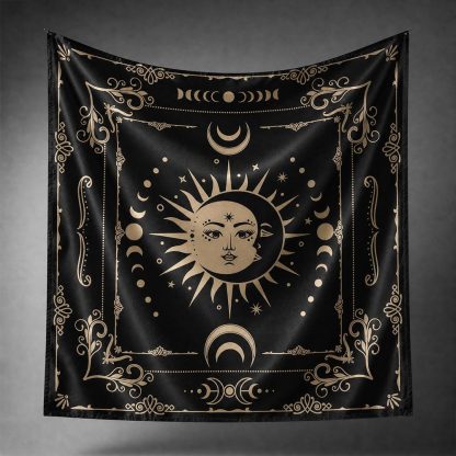Mystic Eclipse Square Scarf