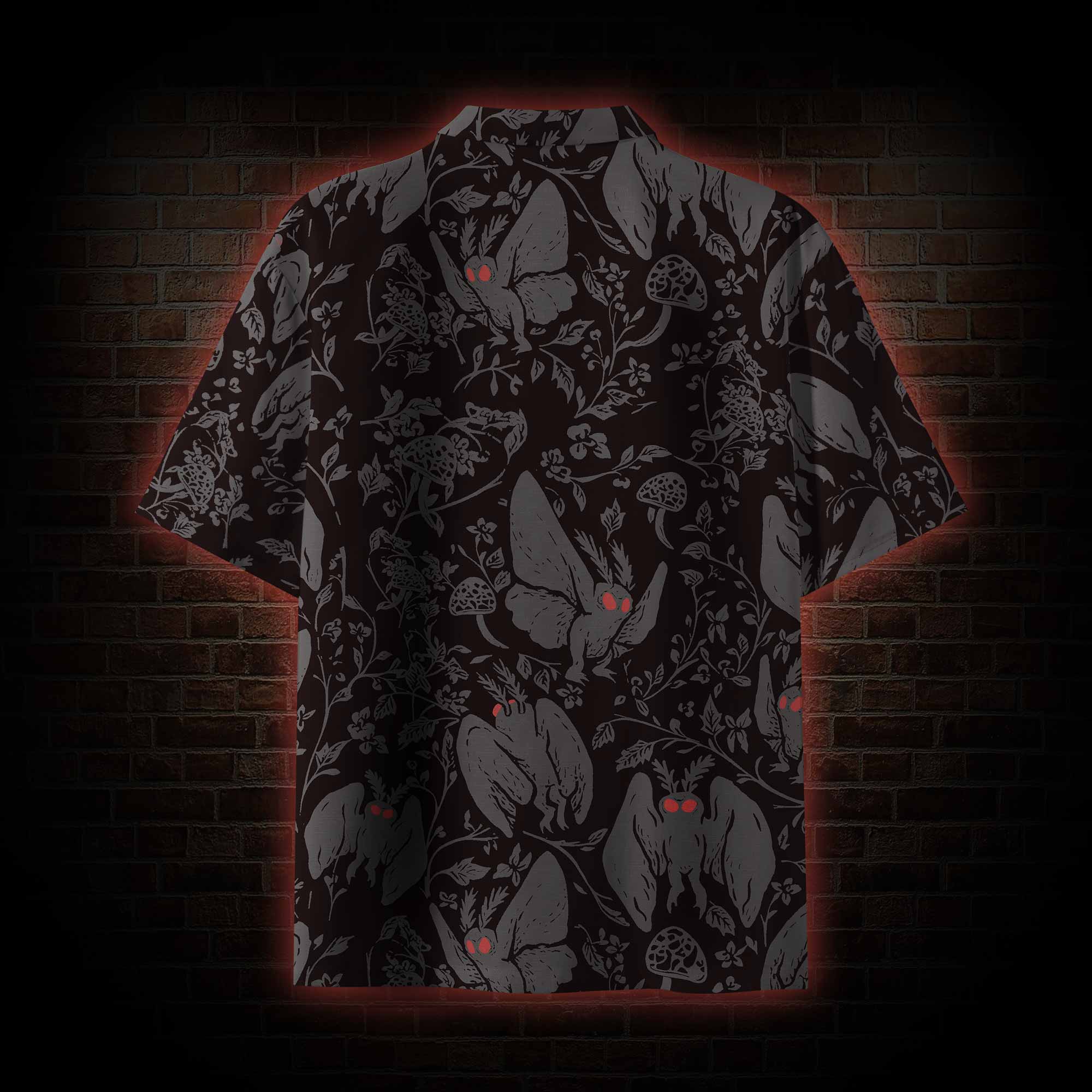 Mothman in the Jungle Hawaiian Shirt