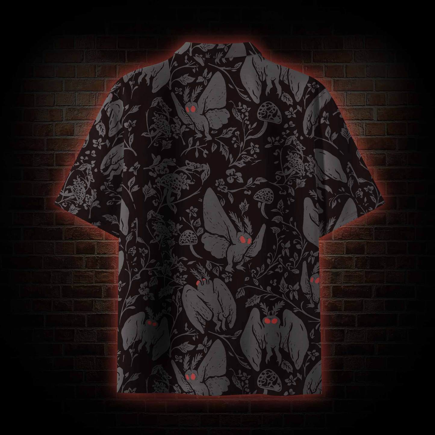 Mothman in the Jungle Hawaiian Shirt