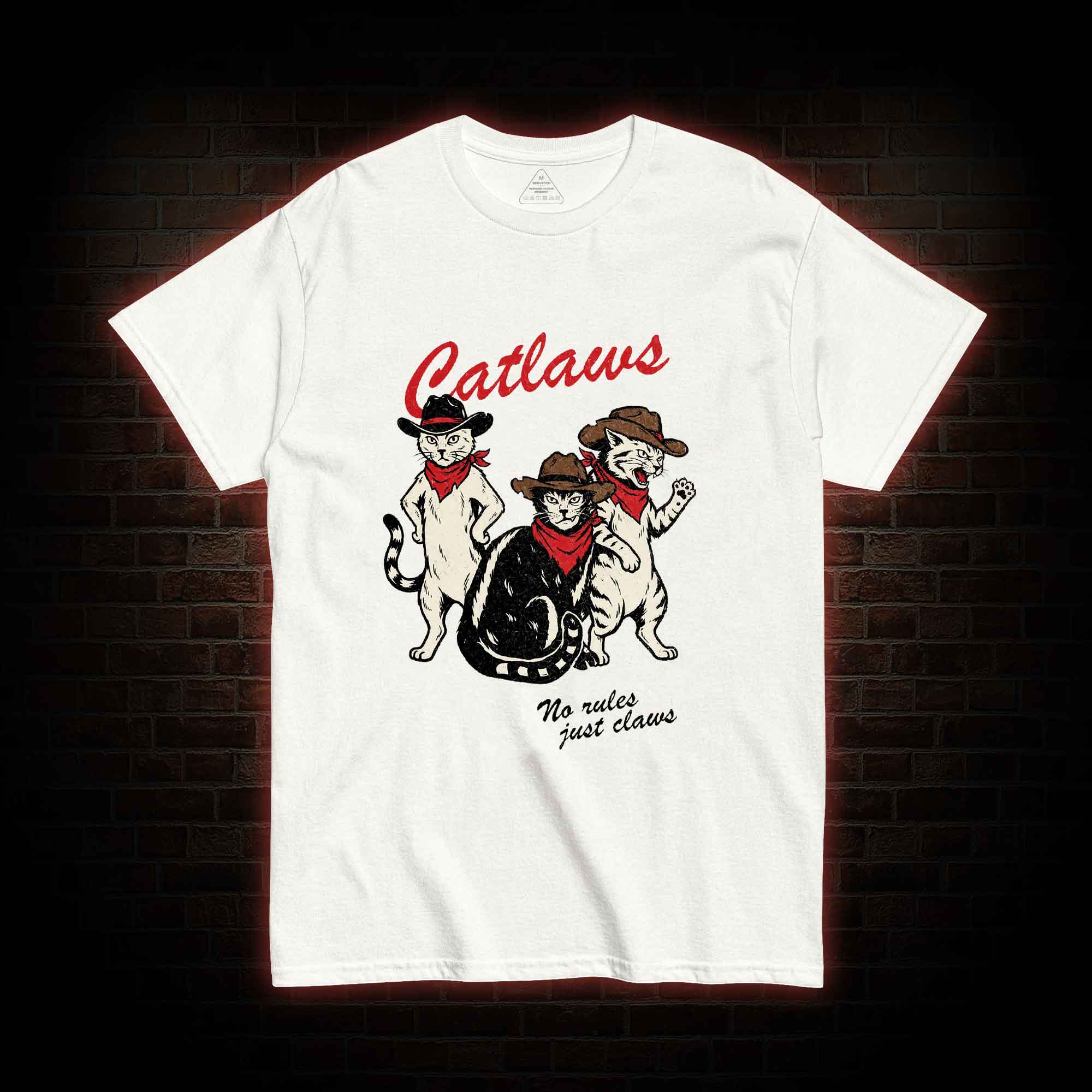 Vintage Cowboy Cat T-shirt