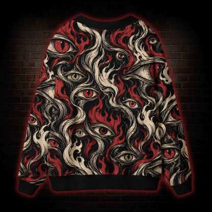 Inferno Gaze Cardigan Sweater