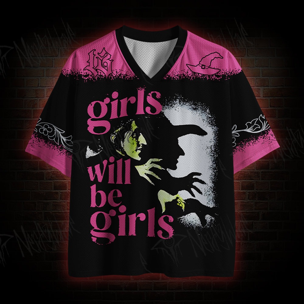 Girls Will Be Girls Mesh Jersey