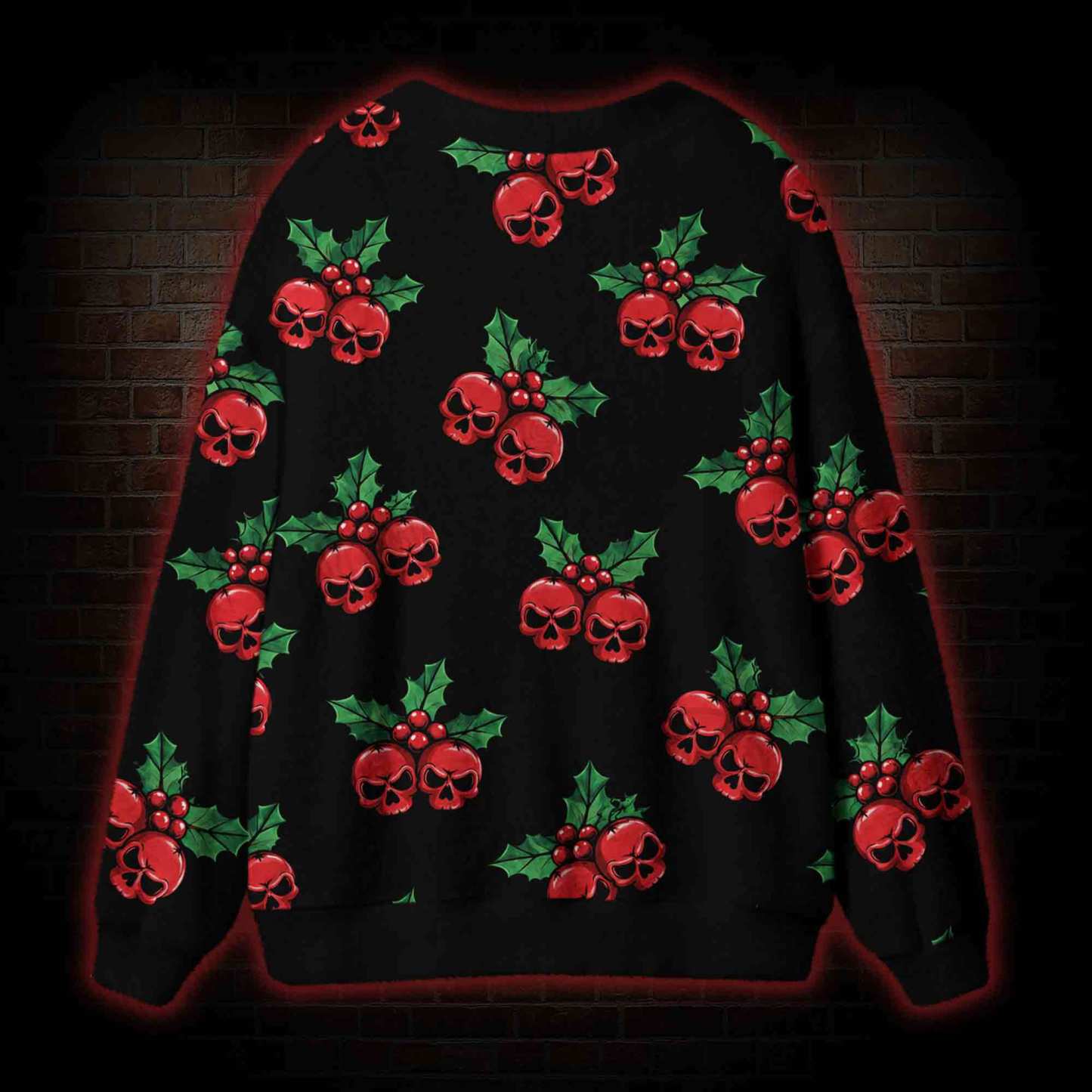 Poison Mistletoe Cardigan Sweater