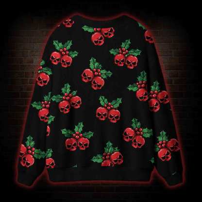 Poison Mistletoe Cardigan Sweater