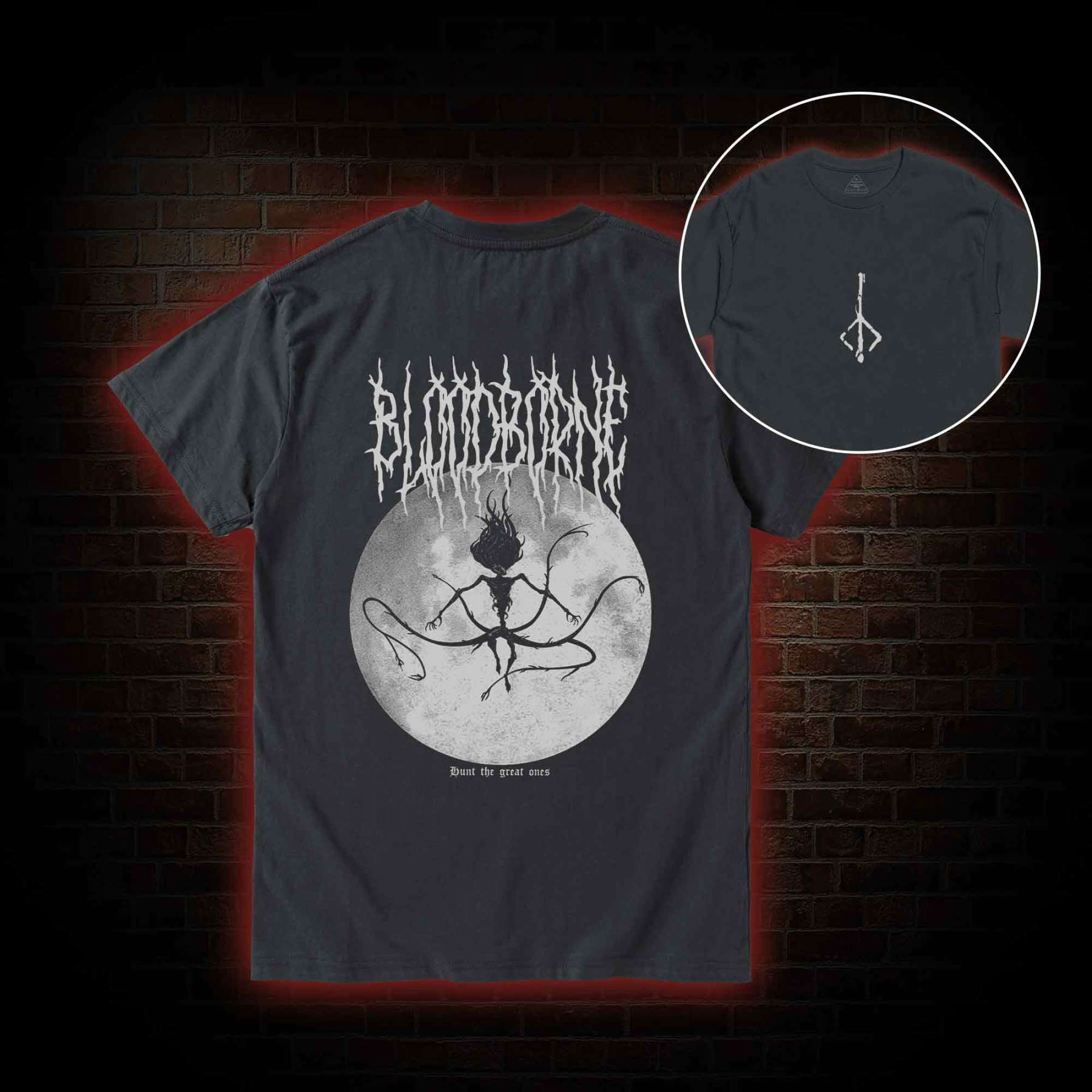 Hunt The Great Ones Back Print T-Shirt