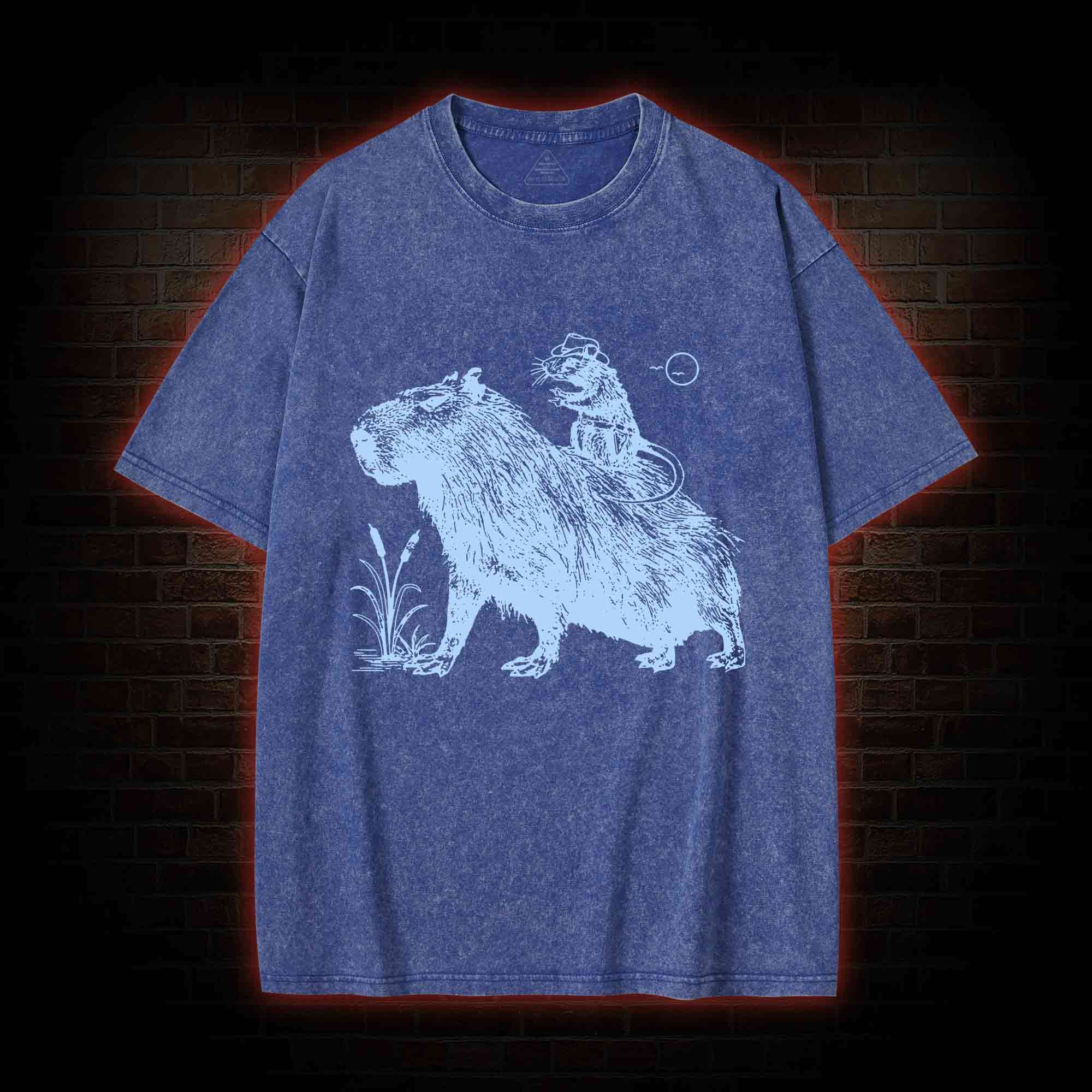 Possum Rider Washed T-shirt