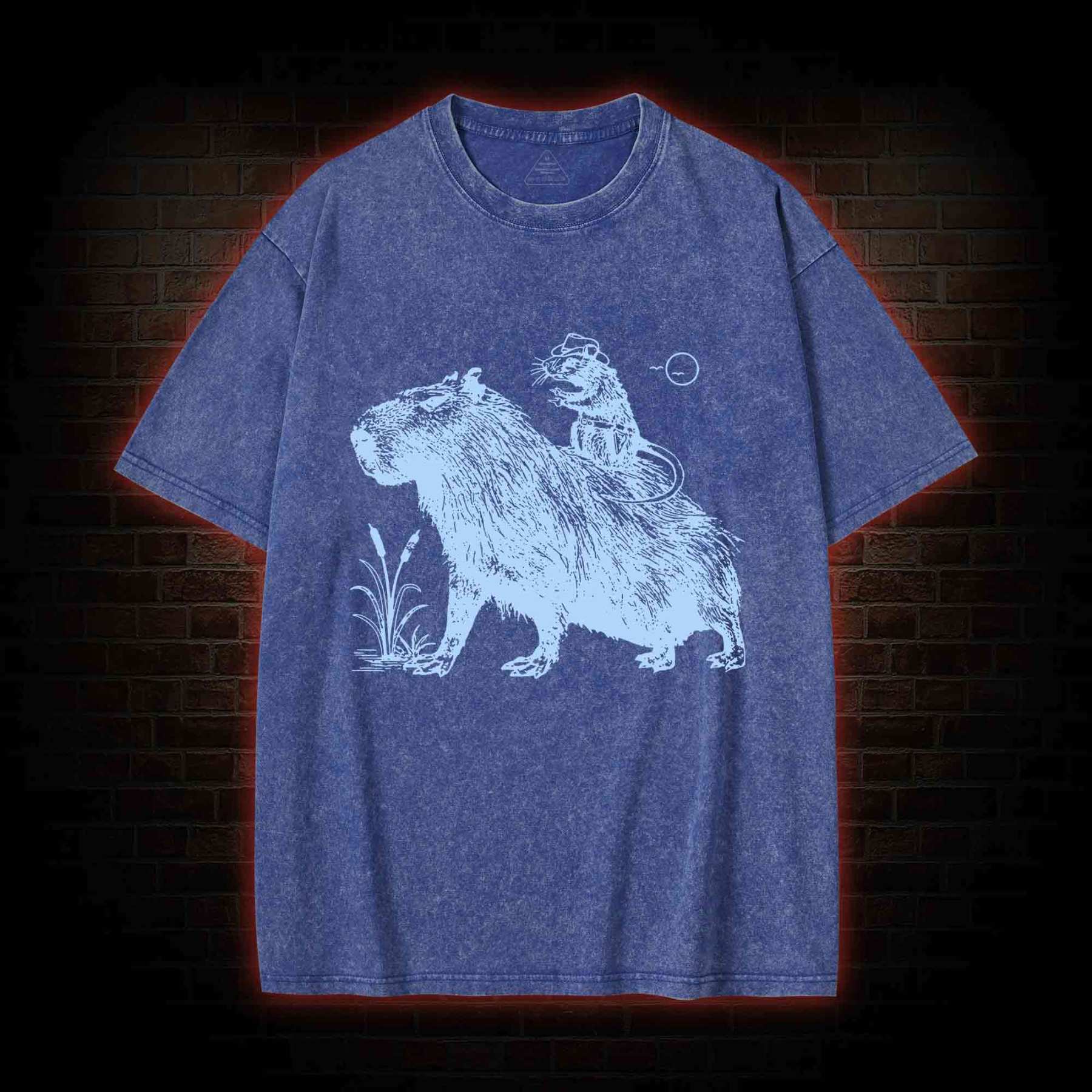 Possum Rider Washed T-shirt