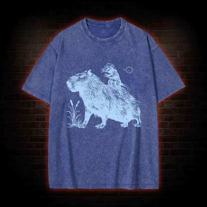 Possum Rider Washed T-shirt