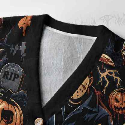 Graveyard Slasher Women's Cardigan Sweater