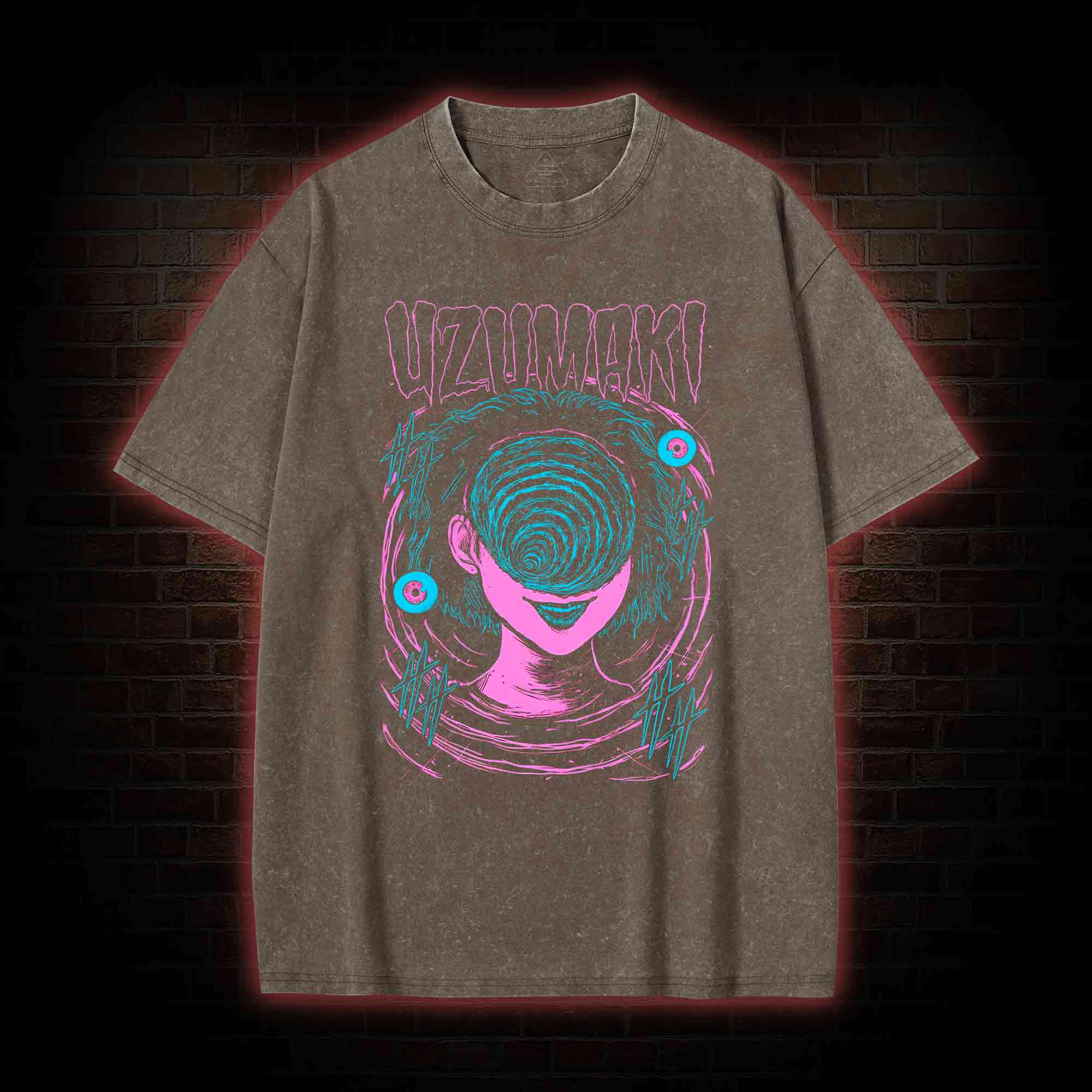 UZUMAKI Girl Washed T-shirt