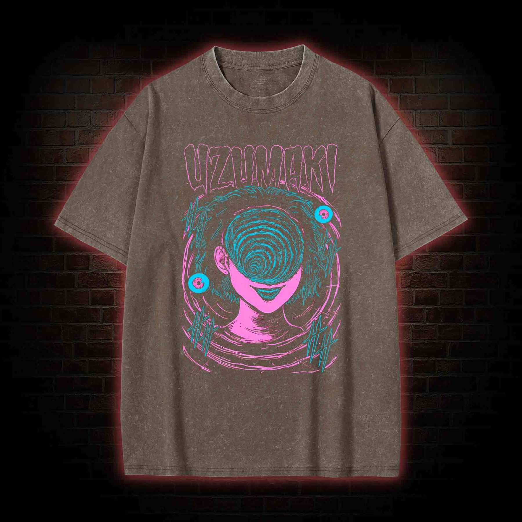 UZUMAKI Girl Washed T-shirt