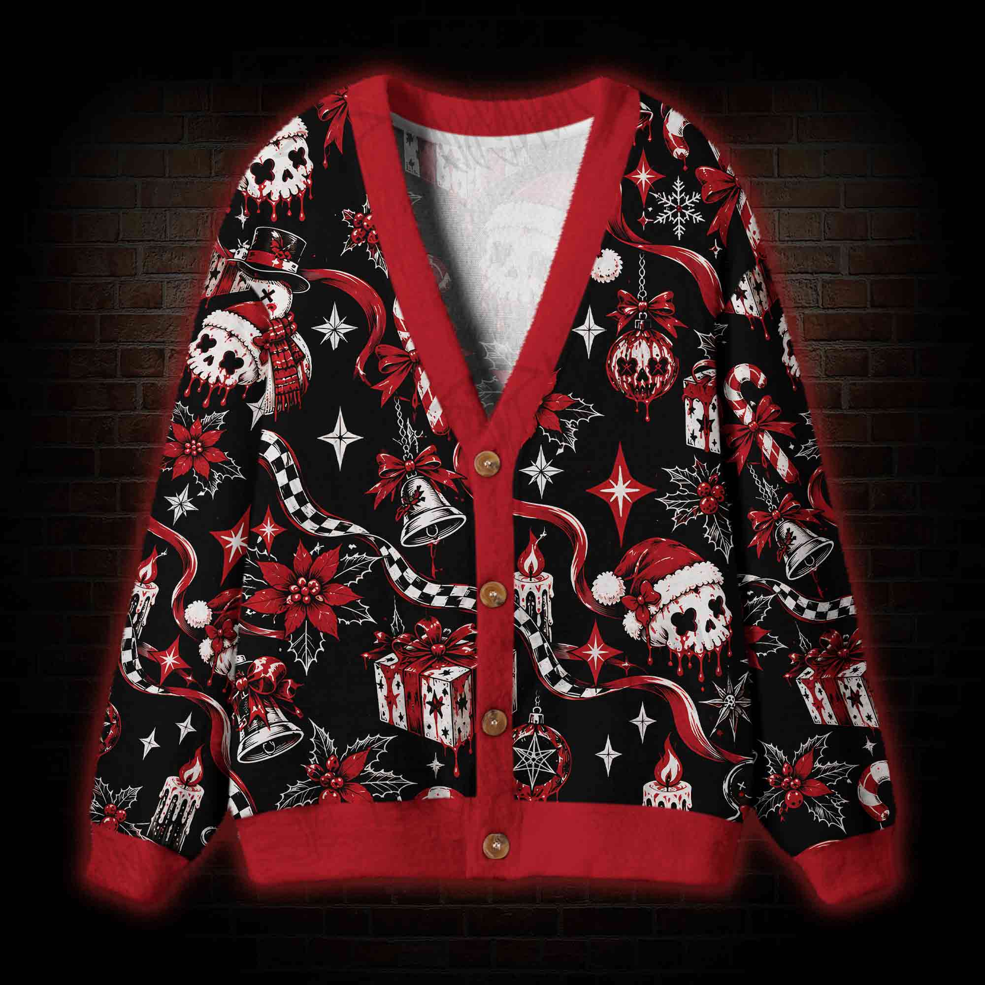 Jingle Hell Cardigan Sweater