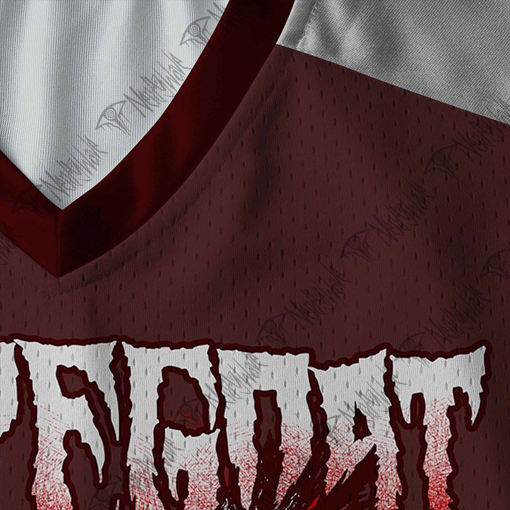 Azazel Horror V-Neck Long Sleeve Jersey